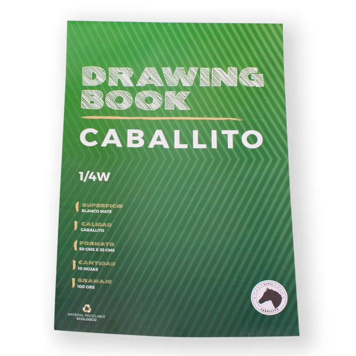 Block 1/4 Watman 100grs 10hojas Caballito